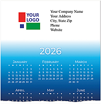 Universe Logo Top Calendar Card D3310U-4A